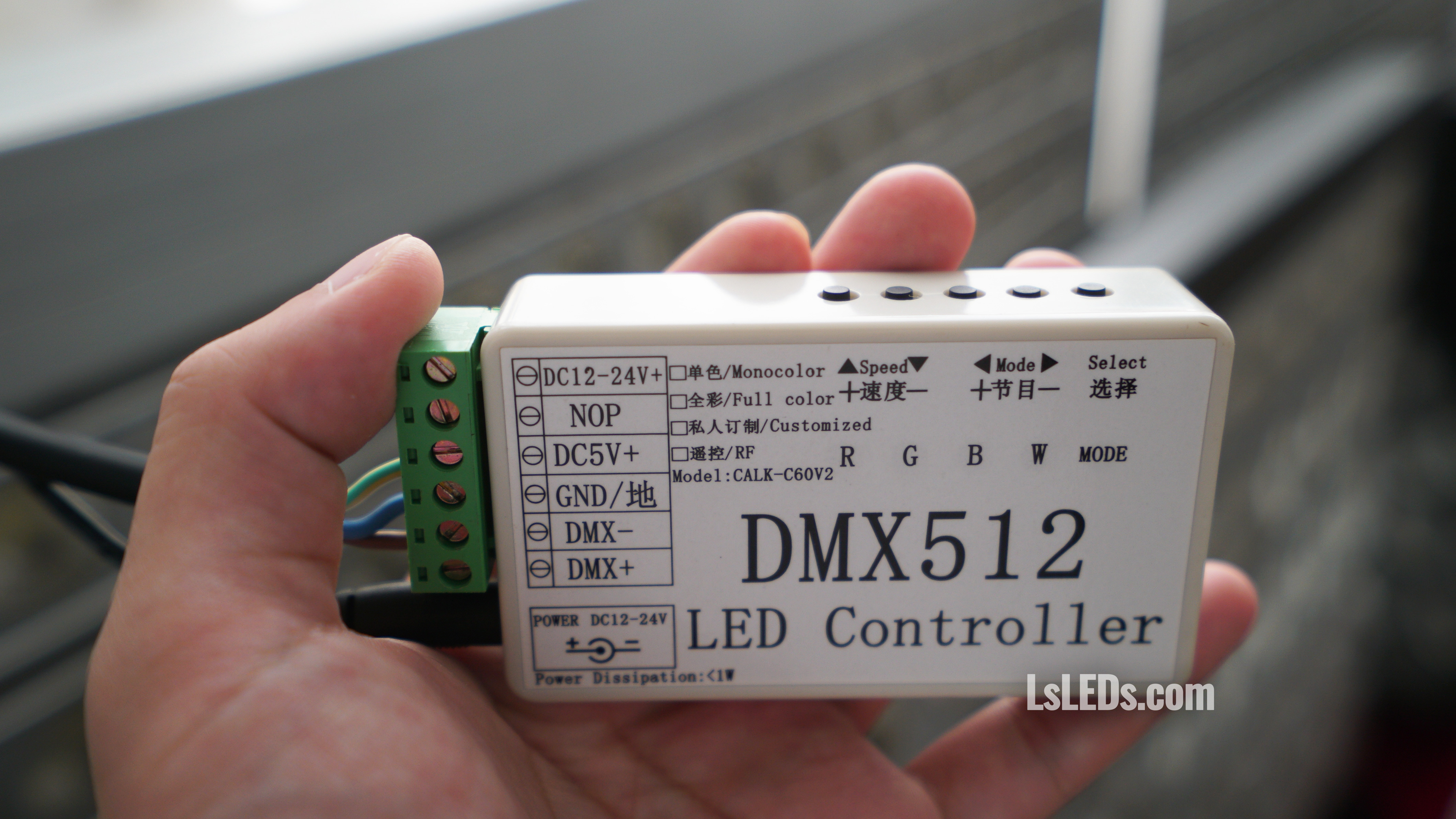 RGB-DMX-controller